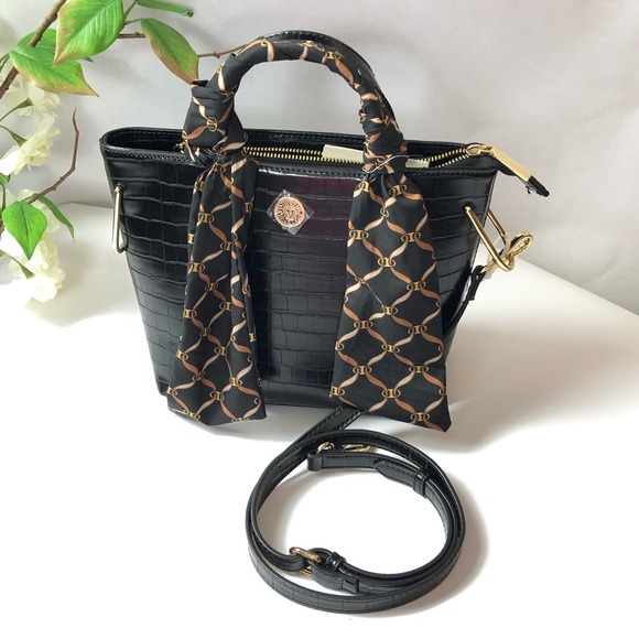 Anne Klein Chelsea Mini Tote Bag w/ Crossbody - Picture 1 of 6